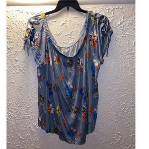 Off the Shoulder Floral Top